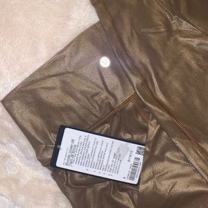 LULULEMON SHINY LEGGINGS